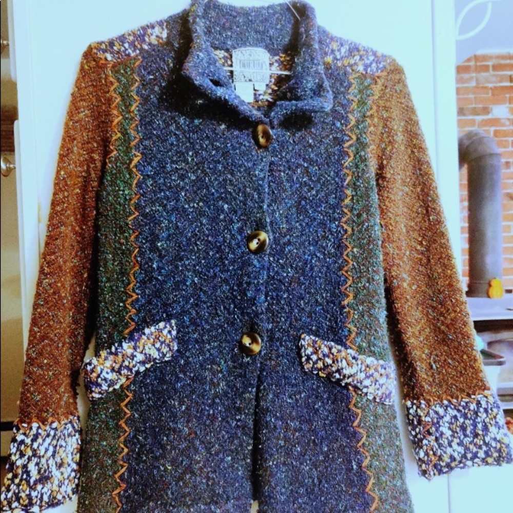 Curio ( Anthropologie) Marled Jacket